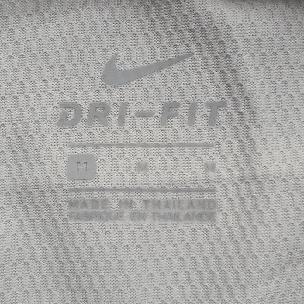 Nike Shirt Womens Medium‎ Gray Dri-FIT Open Back Long Sleeve Training Top Casual - Picture 4 of 9